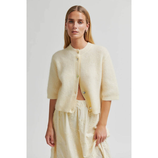 Andrea Knit Ribbed Cardigan
