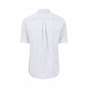 Linen Stripe Short Sleeved Shirt