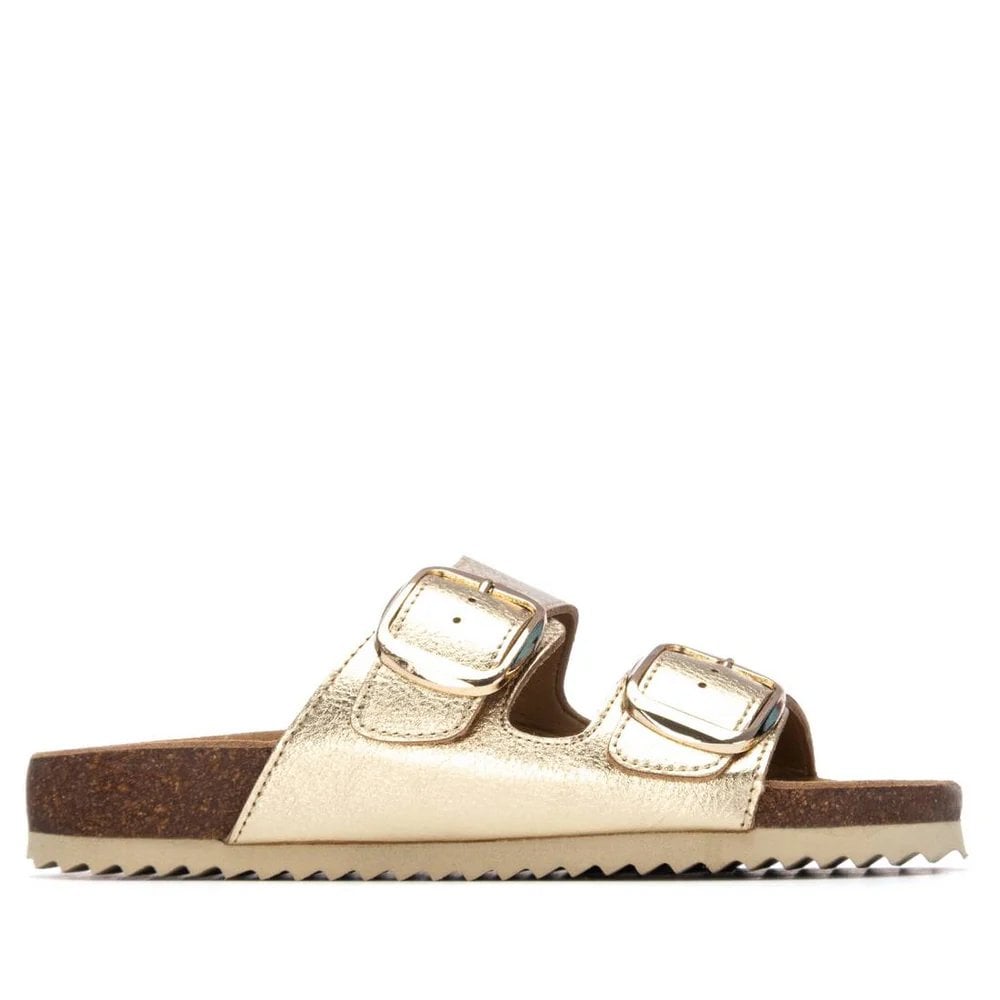 2 Bar Metallic Sandal