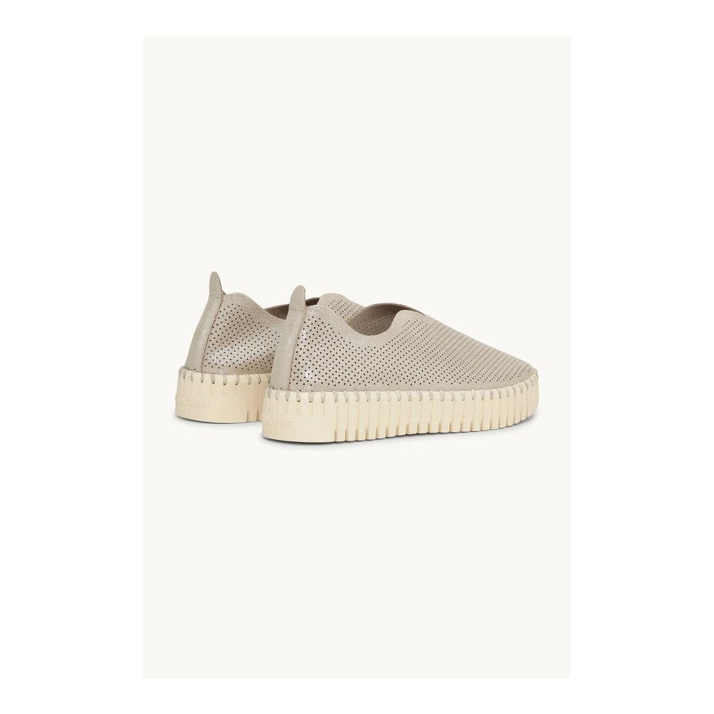 Platform Tulip Shoe Glitter