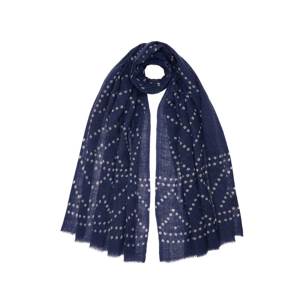 Bandhani Twill Wool Scarf