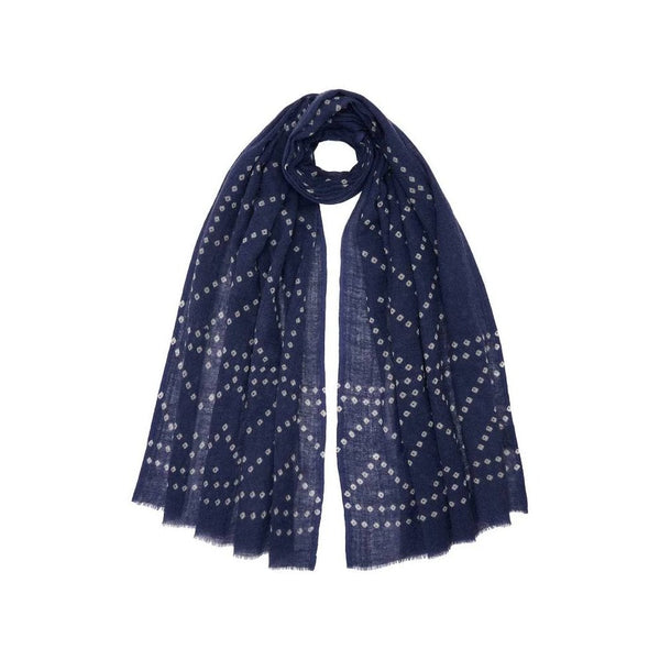 Bandhani Twill Wool Scarf