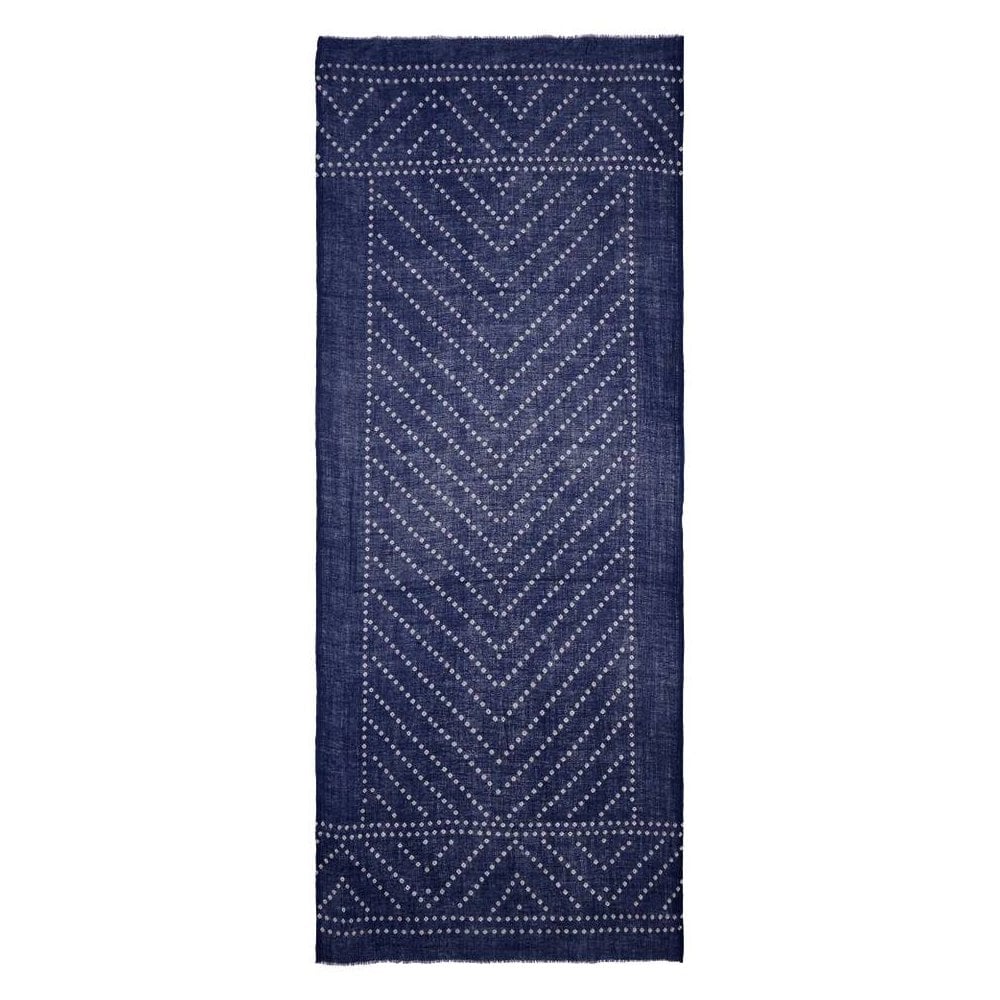 Bandhani Twill Wool Scarf