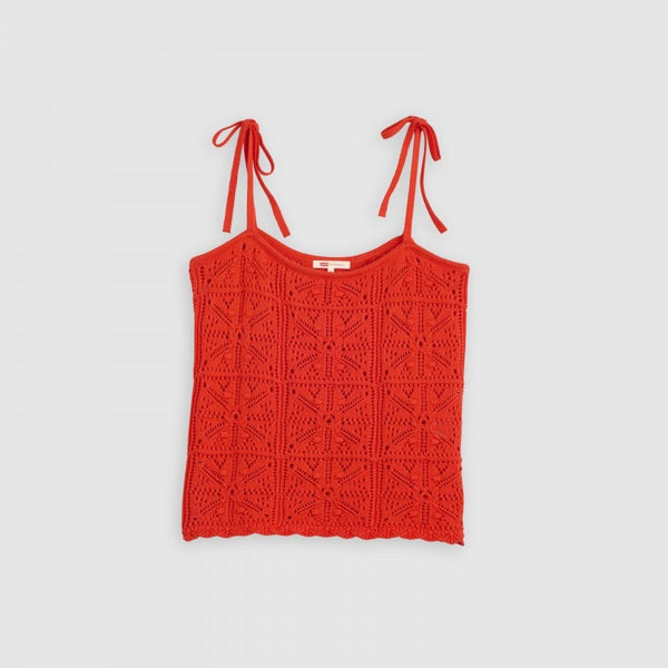 Abbey Tie-shoulder Sweater Tank Top
