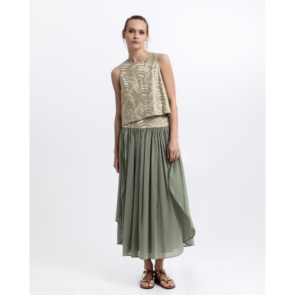 Triangle Sleeveless Top