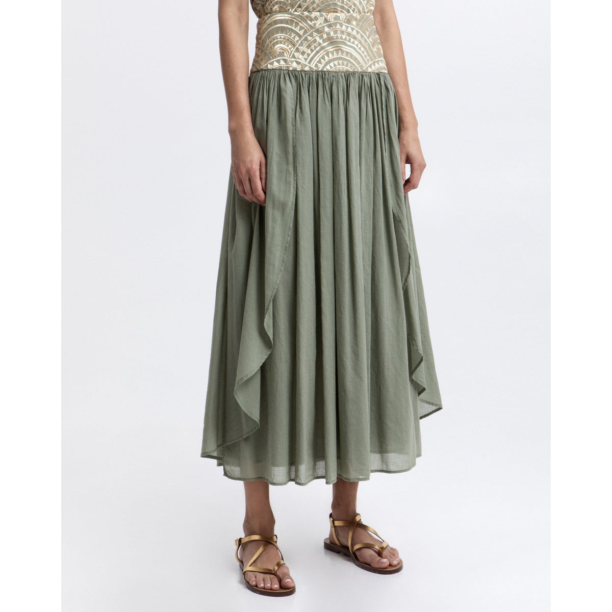 Triangle Maxi Skirt