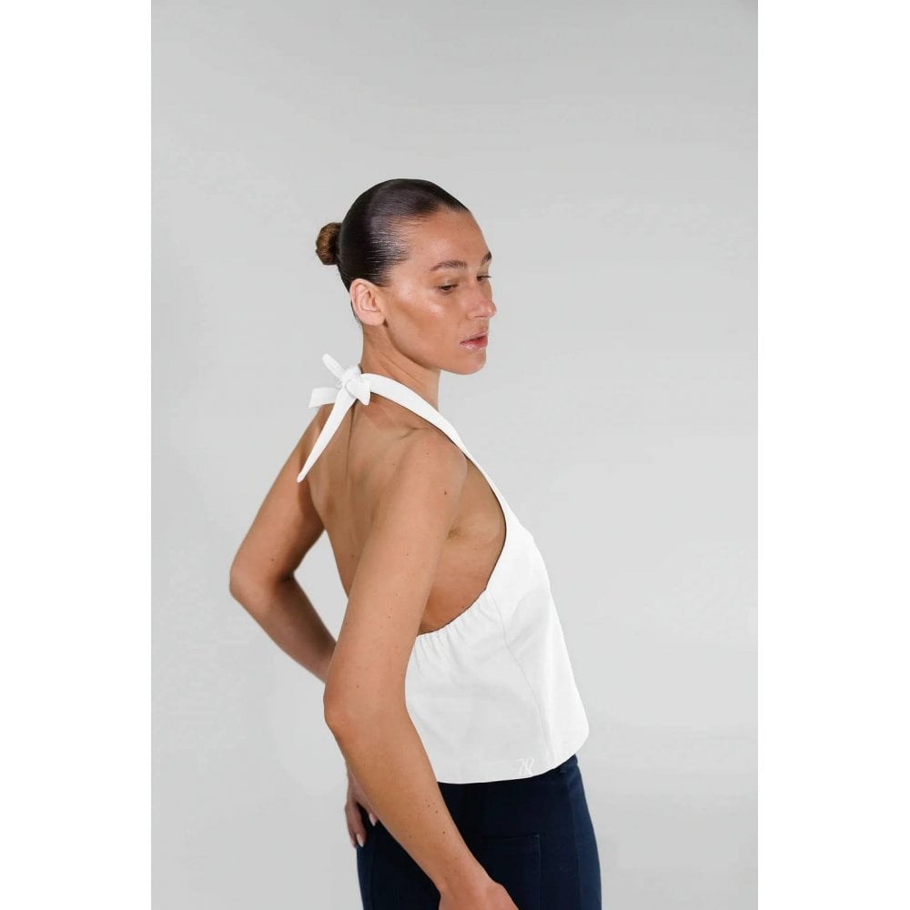 Tie Halter Neck Top