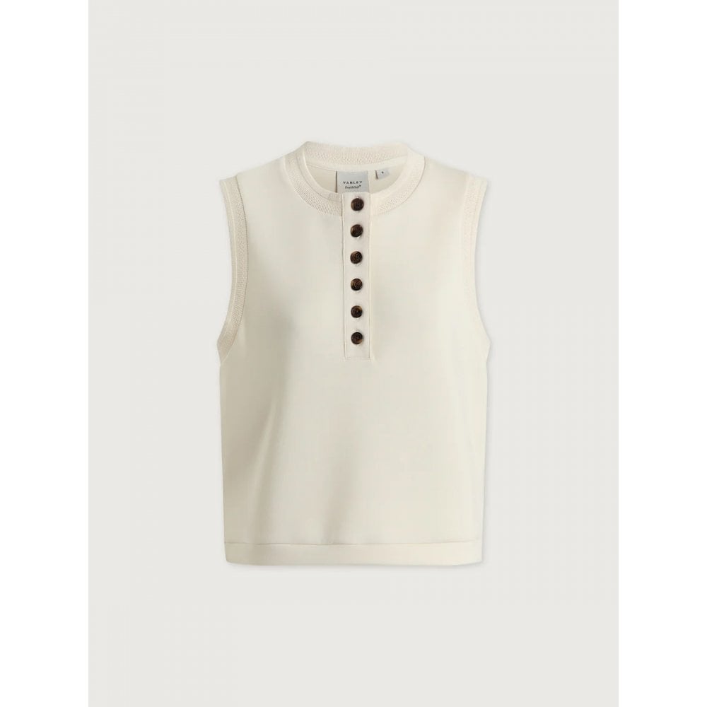 Marla Button Placket Tank