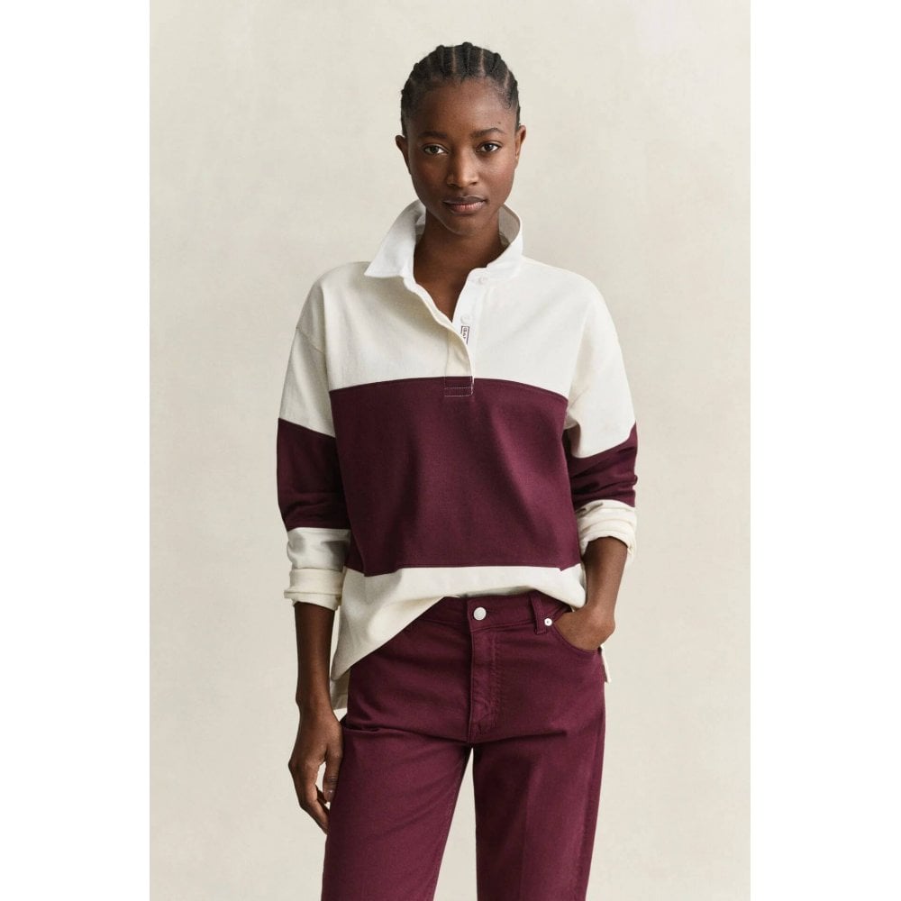 Colour Block Rugger Sweatshirt