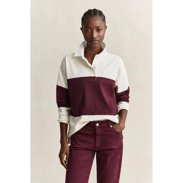Colour Block Rugger Sweatshirt
