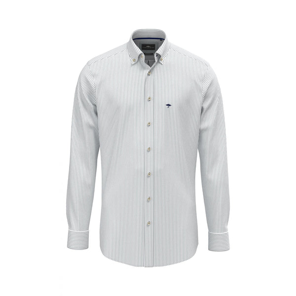 Washed Oxford Stripe Shirt