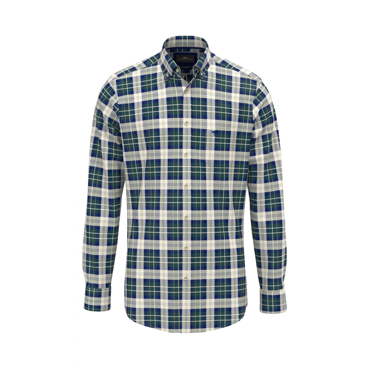 Washed Oxford Check Shirt