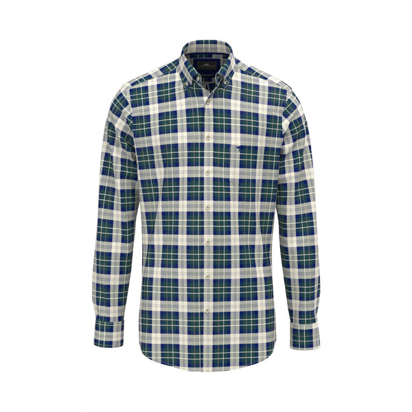 Washed Oxford Check Shirt