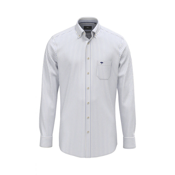 All Season Poplin Stripe Shirt