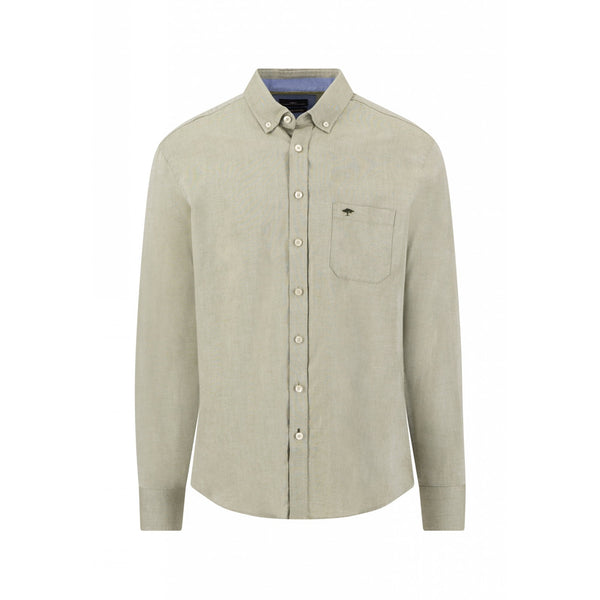 Washed Oxford Solid Shirt