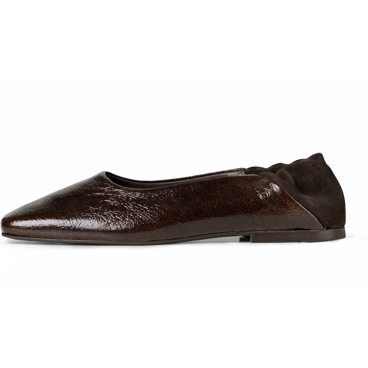 Bella Leather Ballerina