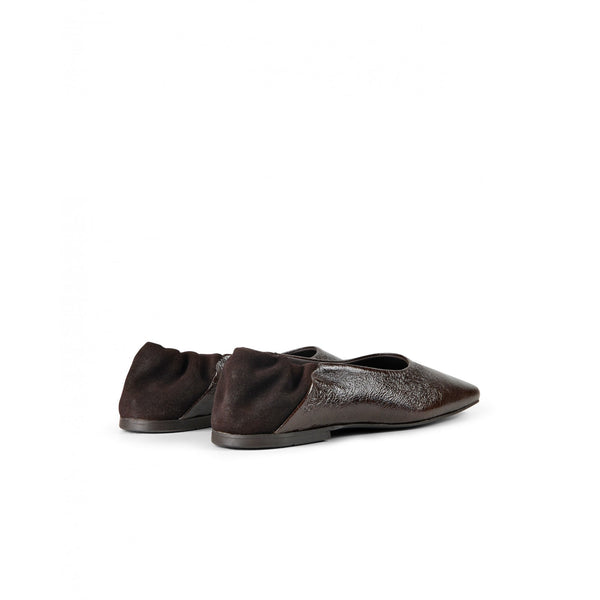 Bella Leather Ballerina