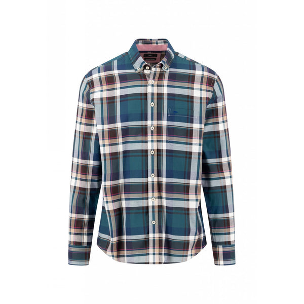 Multicolor Oxford Check Shirt