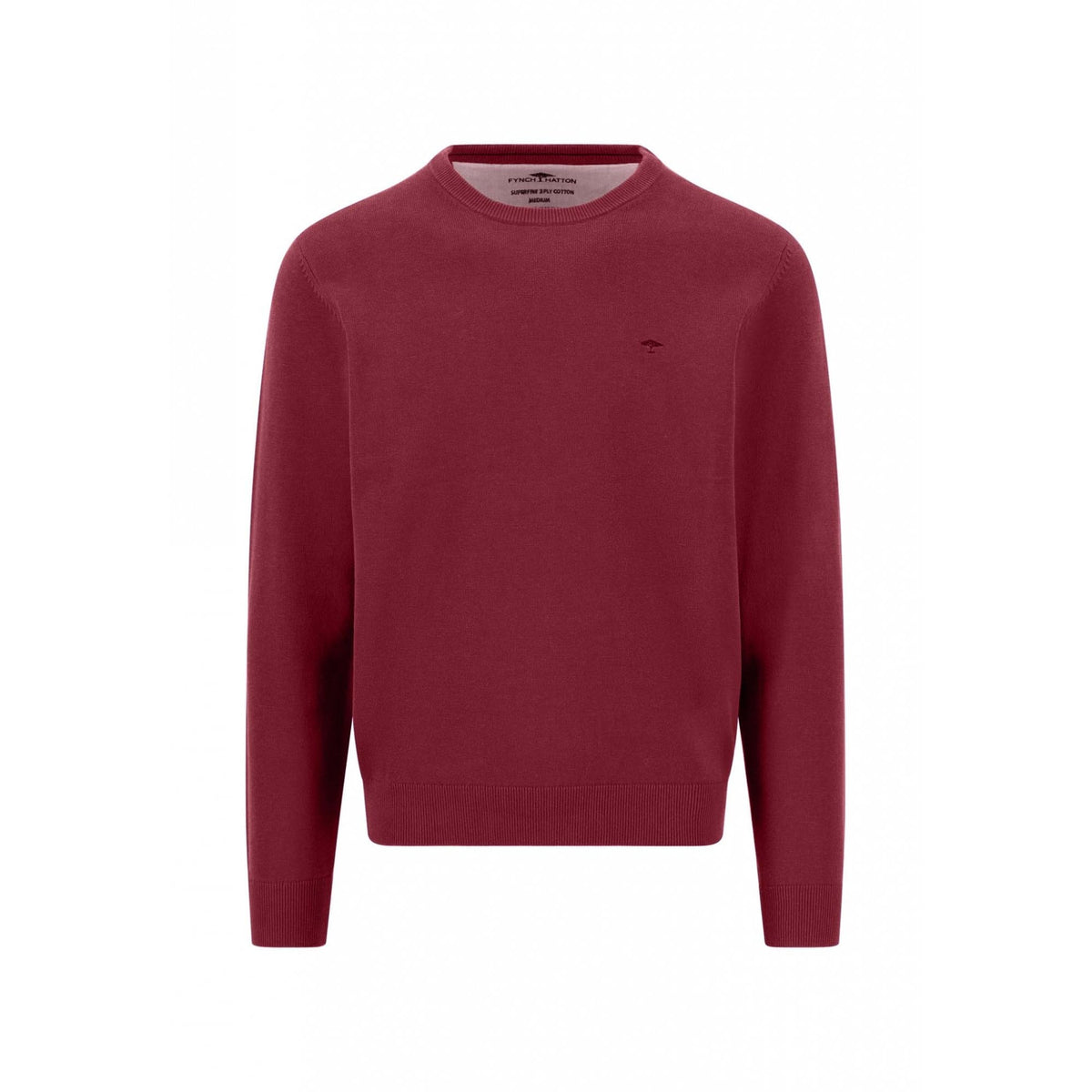 Superfine Cotton Crewneck Sweater
