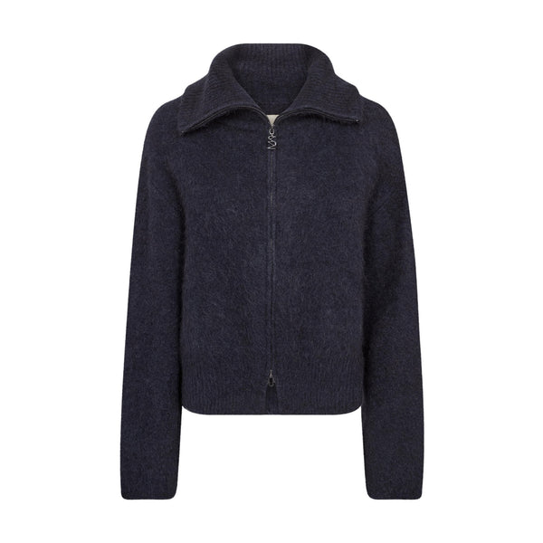 Hulda Knit Zip Cardigan