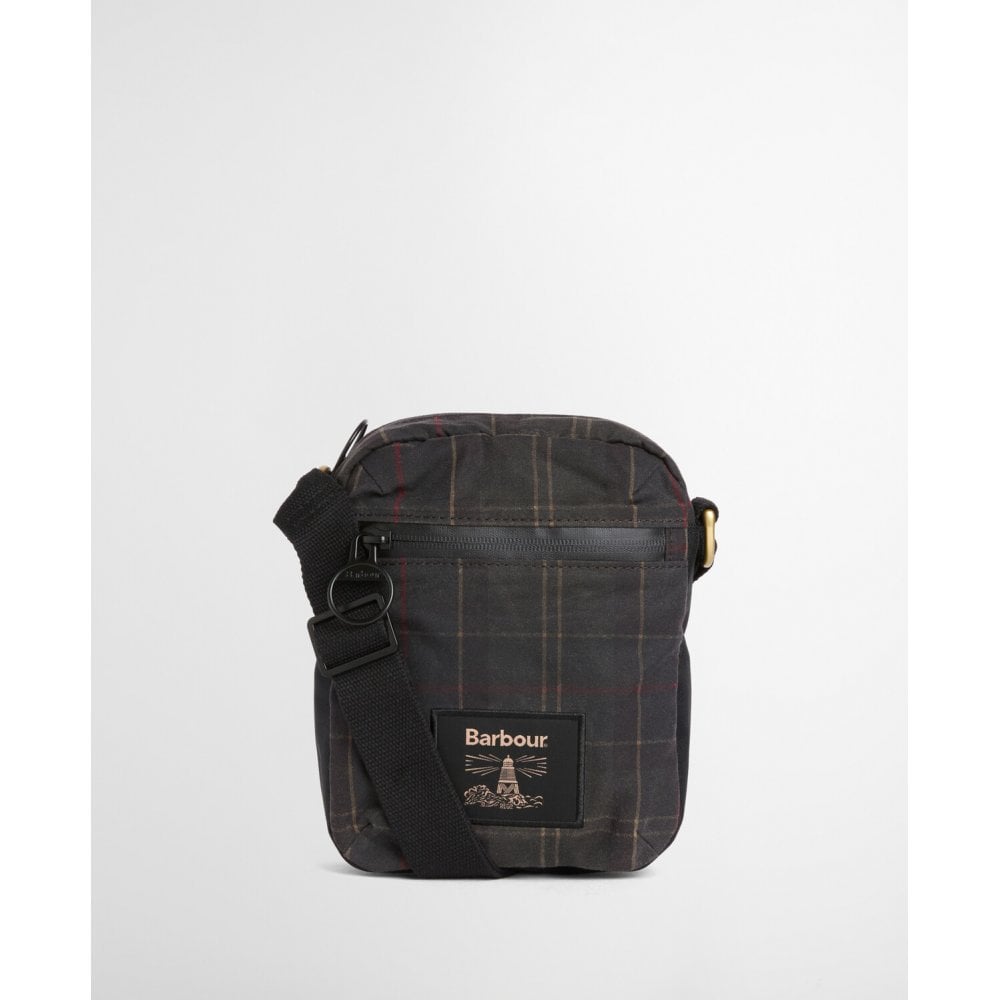Field Tartan Waxed Crossbody Bag