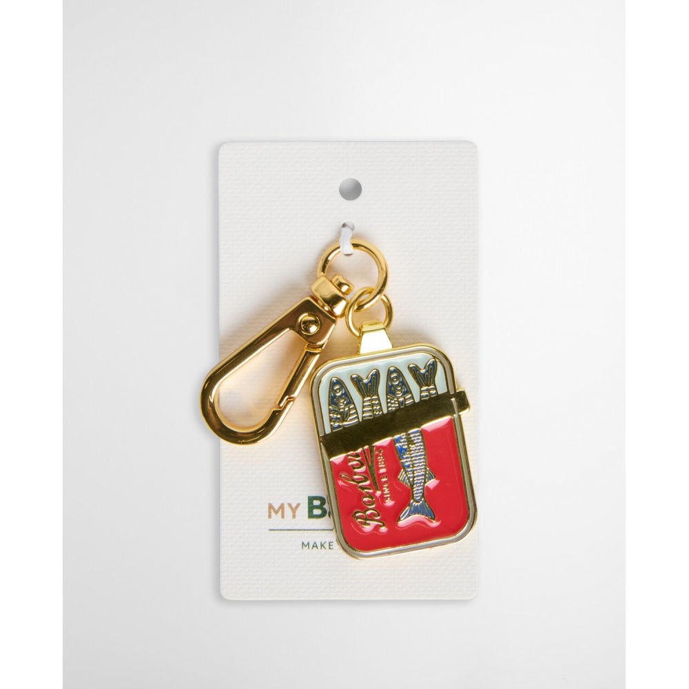Sardine Tin Keychain