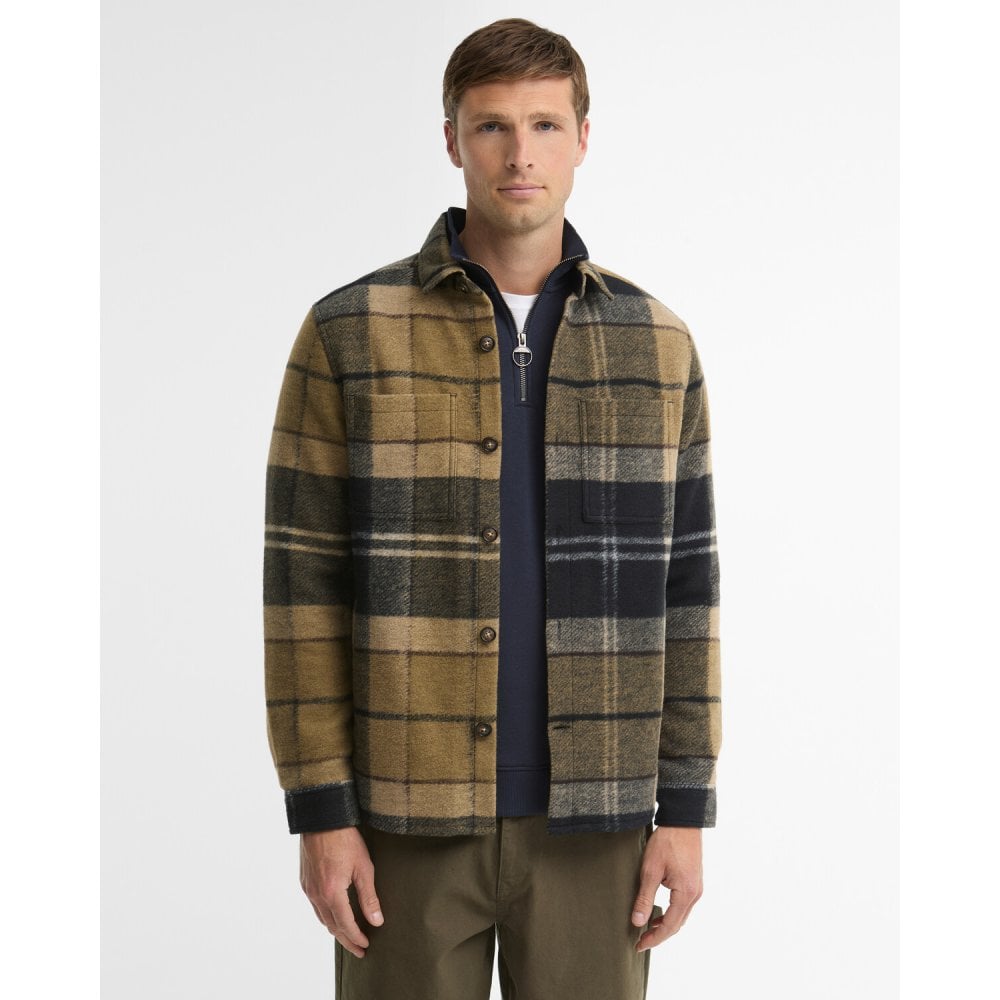 Woodlane Brushed Check Overshirt