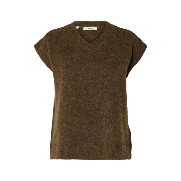 Brushed Knit Vest