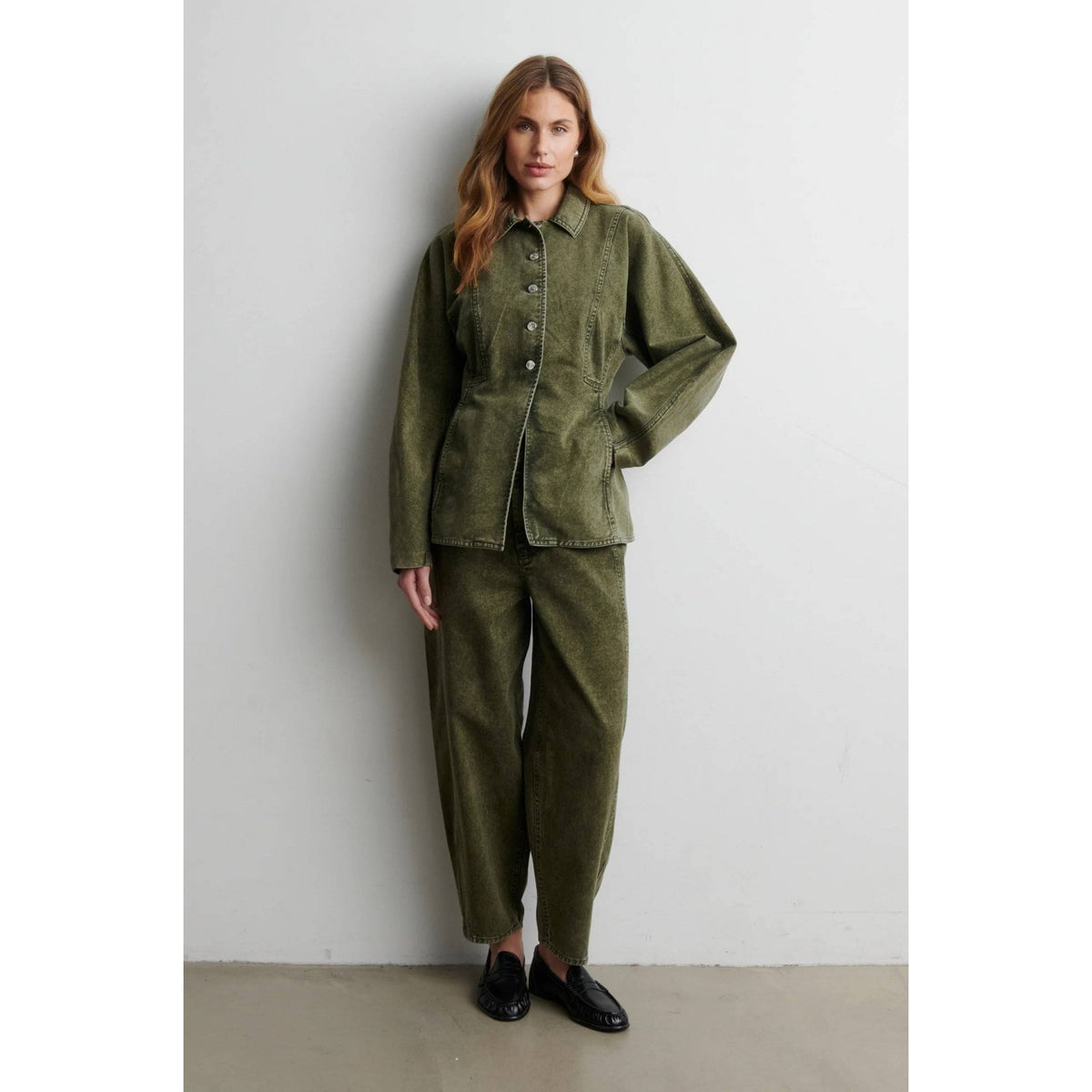 Jaye Denim Barrel Jeans