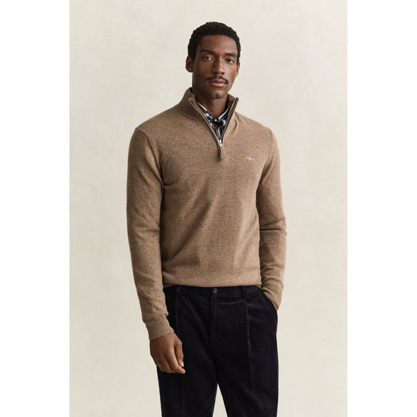 Lambswool Half-Zip Sweater