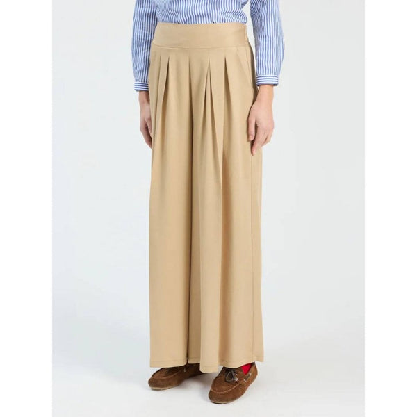 Camel Palazzo Trousers