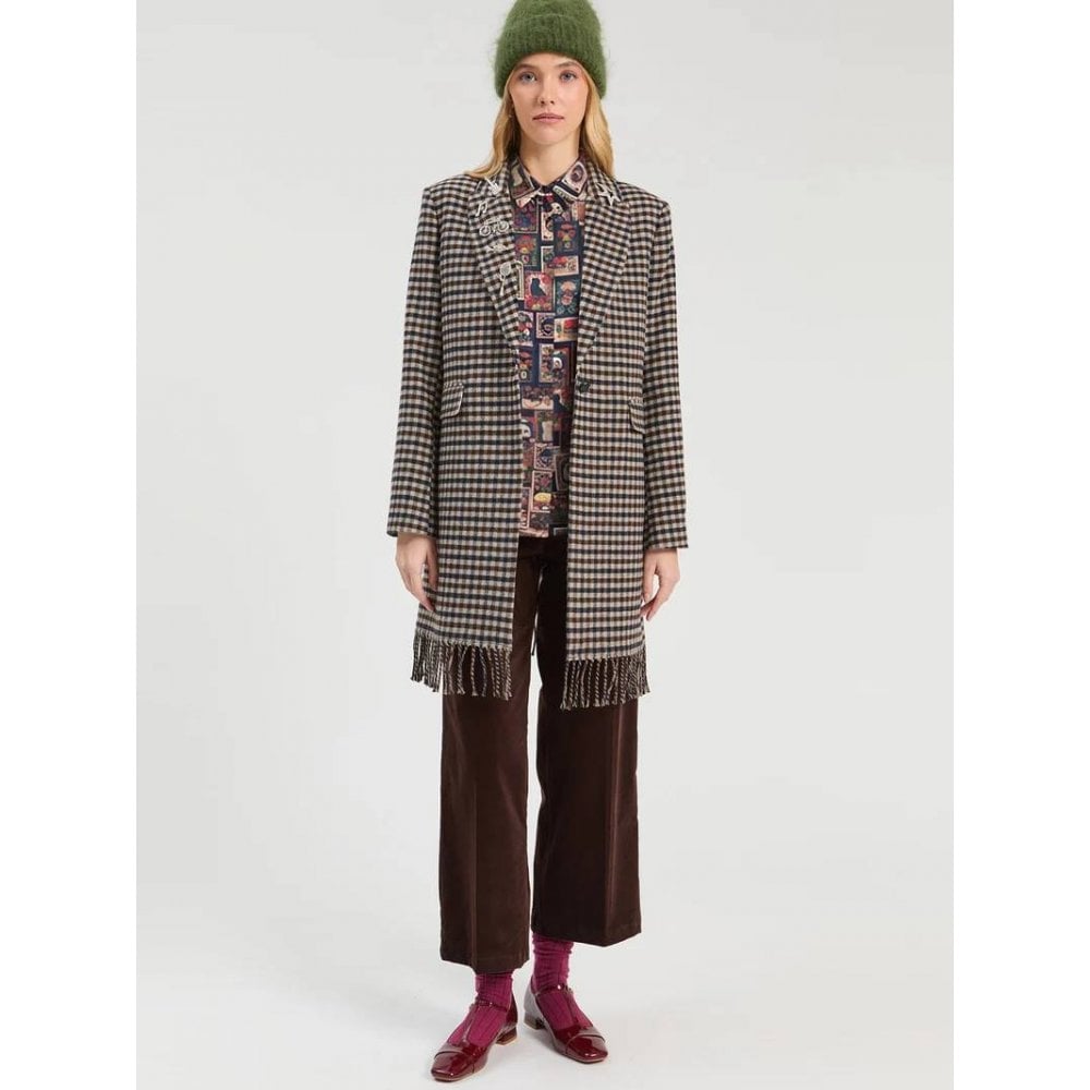 Checked Coat