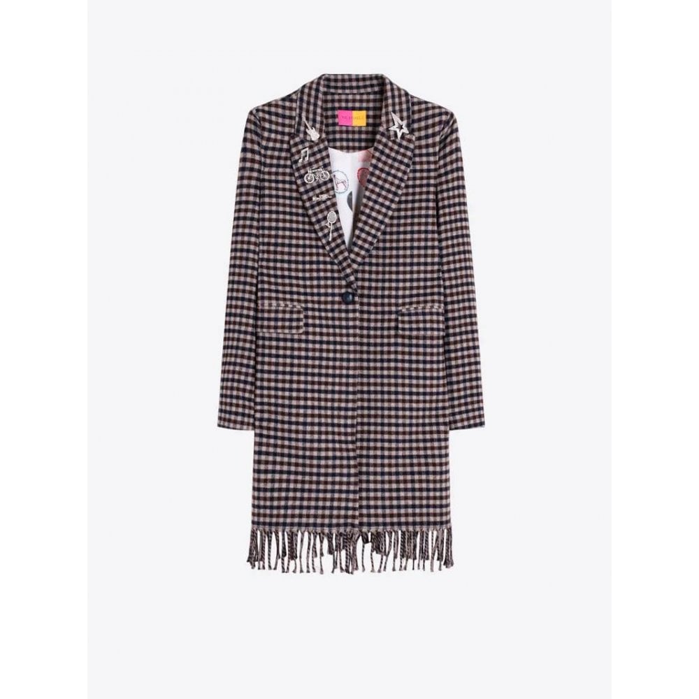Checked Coat