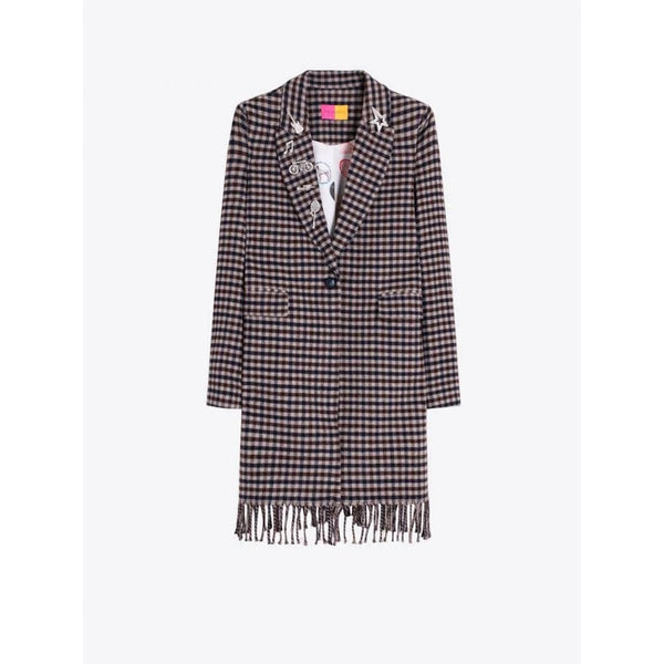 Checked Coat
