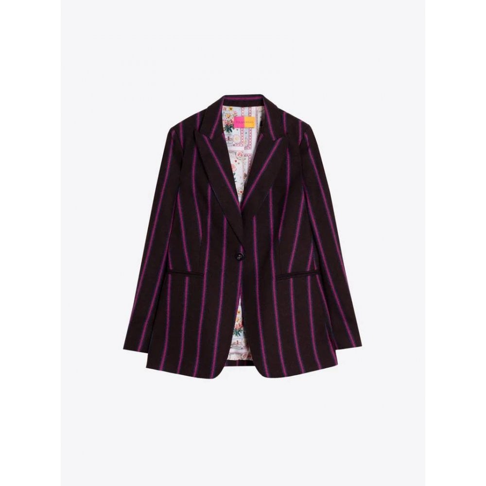 Striped Wool Jacket