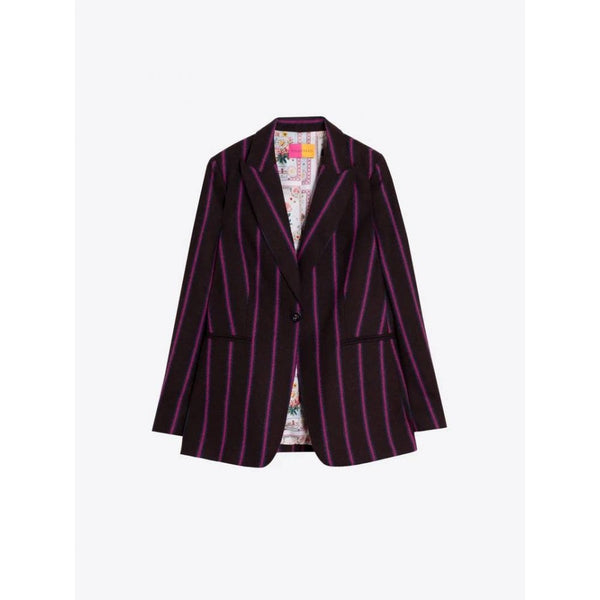 Striped Wool Jacket