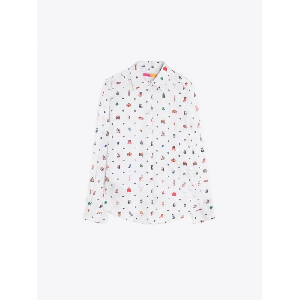 Mini Ski Print Shirt