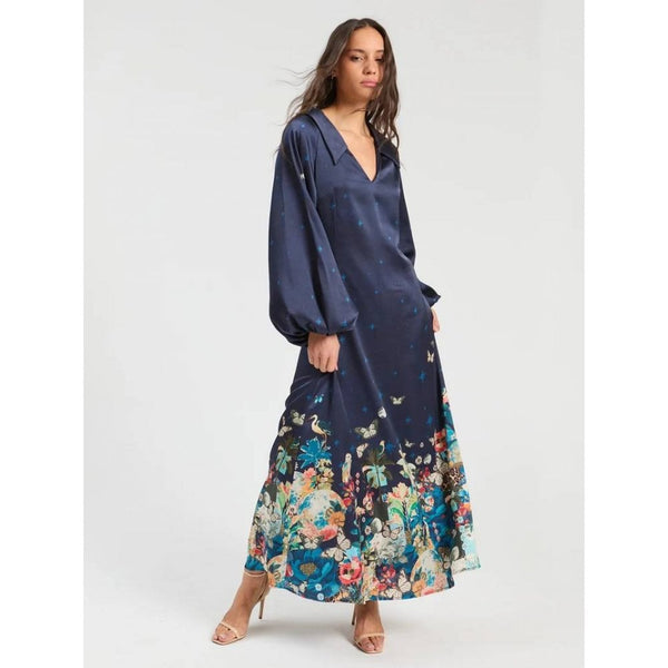 Long Navy Dress
