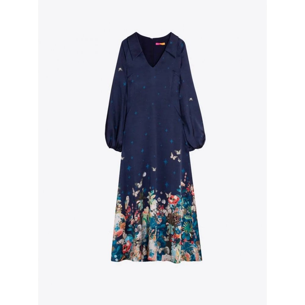 Long Navy Dress