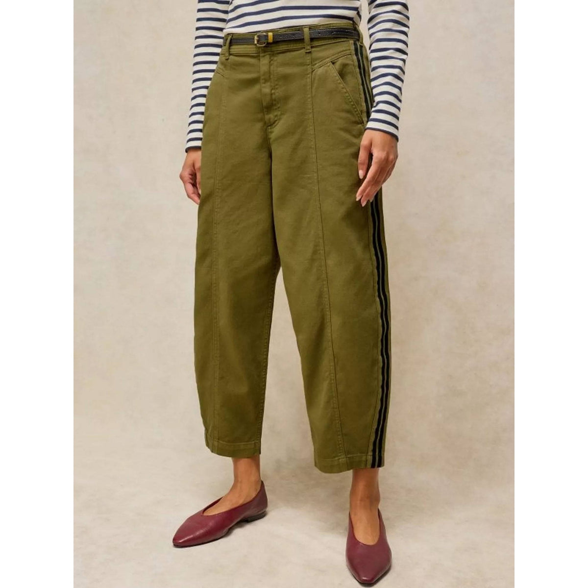 Adeline Utility Barrel Trousers