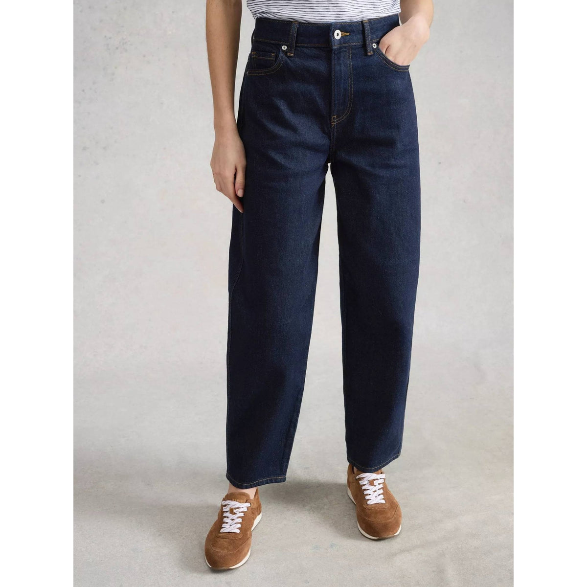 Aubrey Barrel Leg Jeans