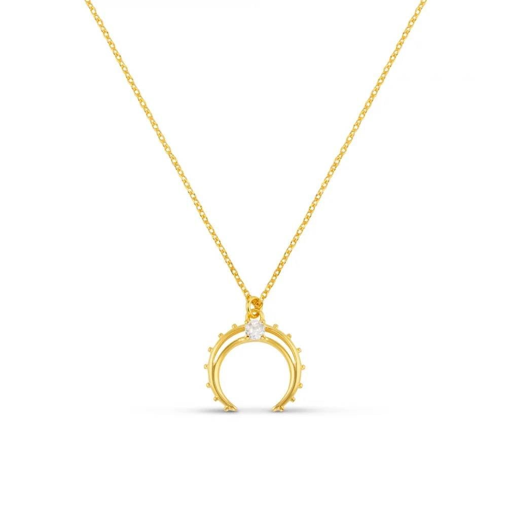 Desert Moon Horseshoe Necklace