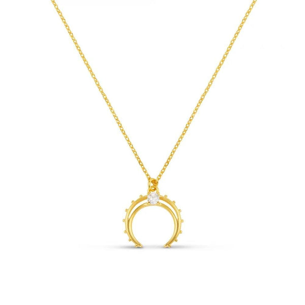 Desert Moon Horseshoe Necklace