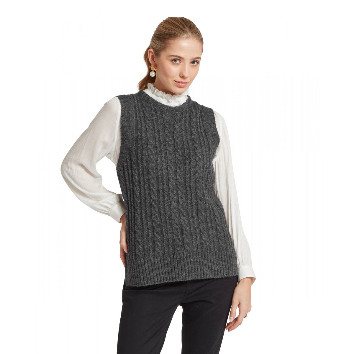 Evie Sleeveless Jumper