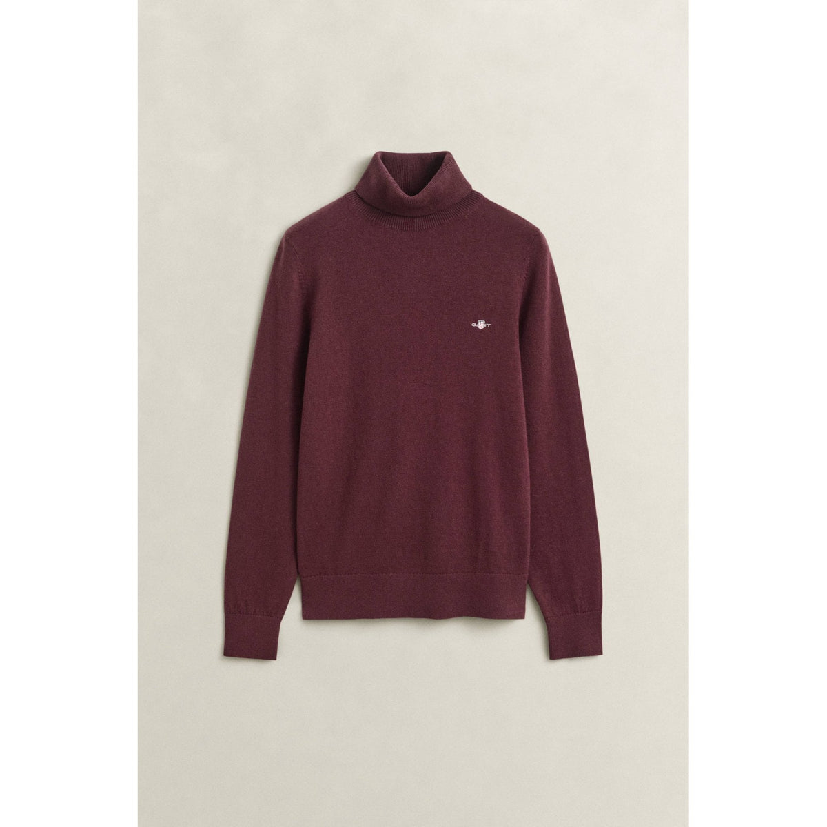 Wool Cotton Turtleneck Sweater