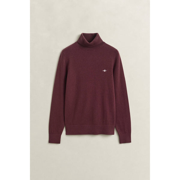 Wool Cotton Turtleneck Sweater