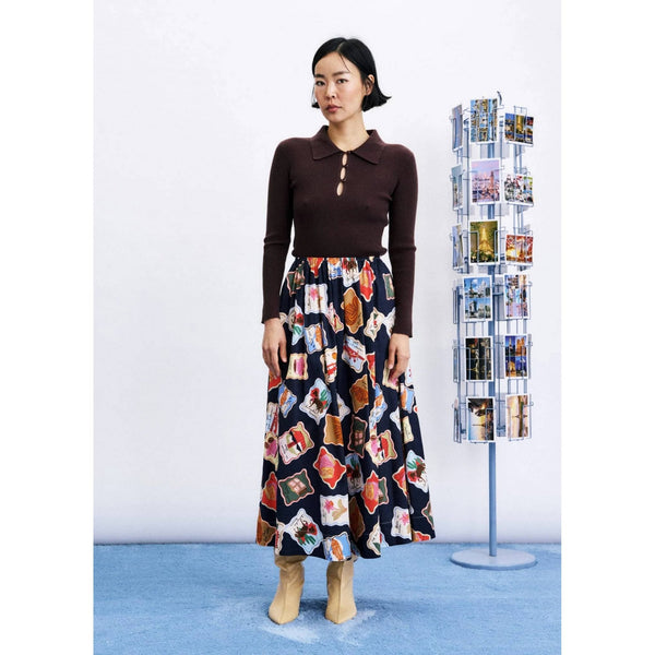 Borth Stamp Skirt