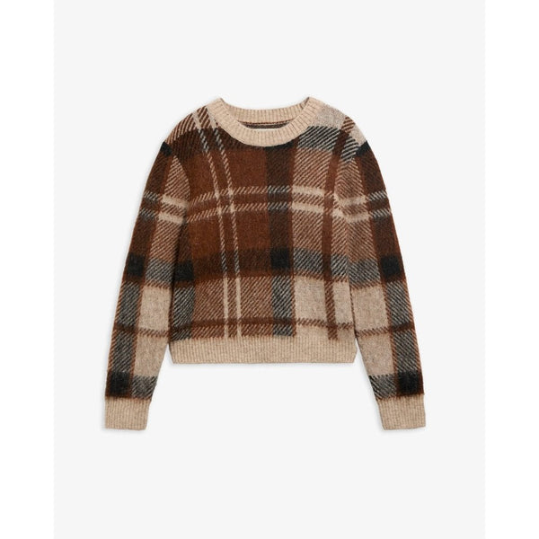 Glendyn Tartan Crew Neck Jumper