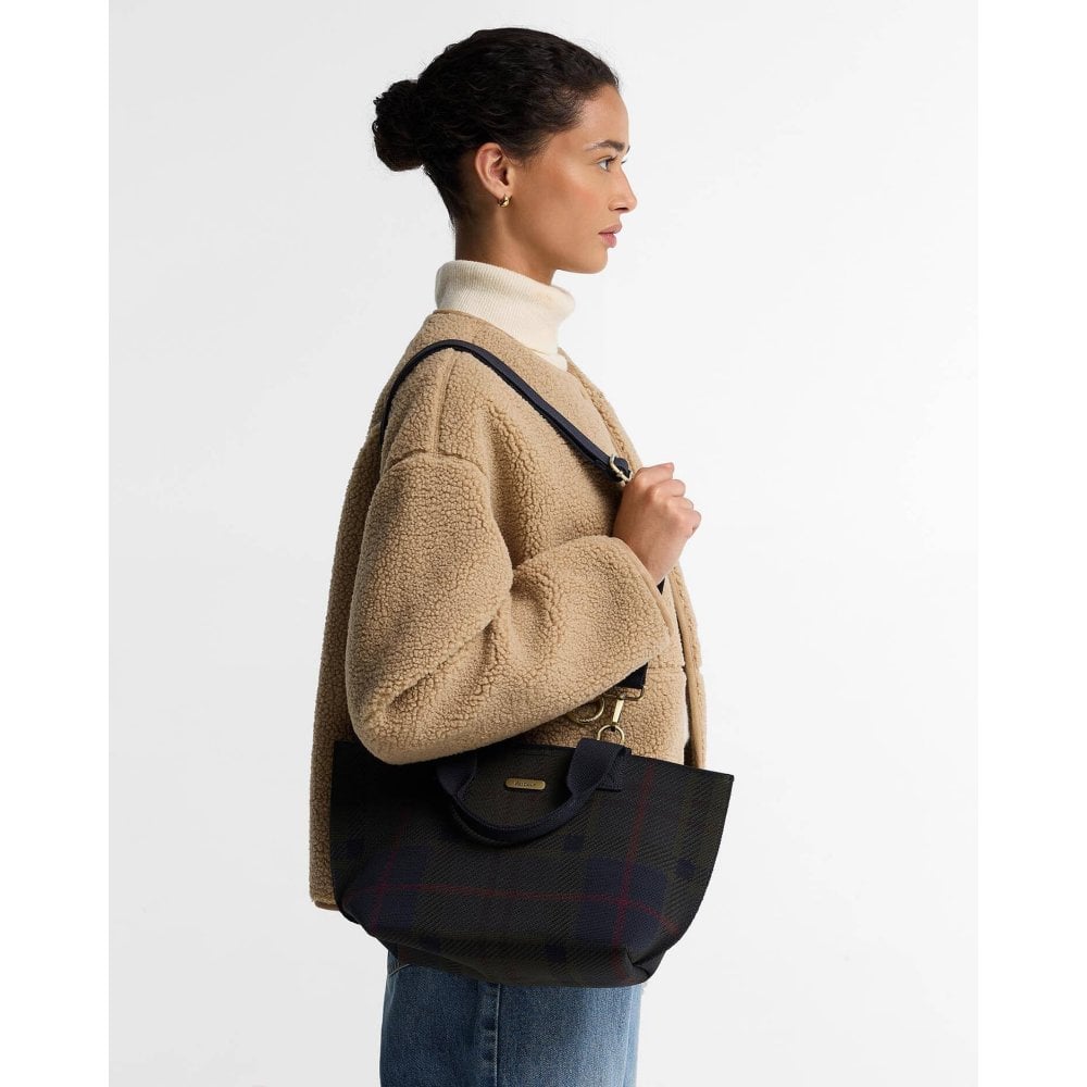 Layla Tartan Mini Tote Bag