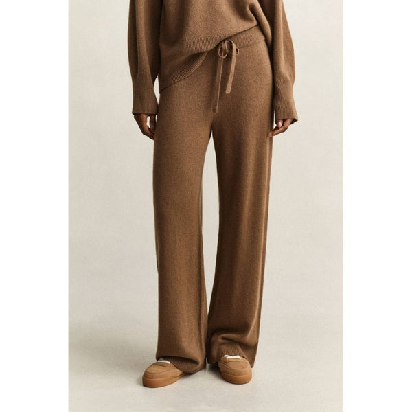 Wool Cashmere Blend Trousers